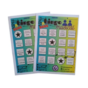 Bingo Musical A Duos en Español (versión extendida) - Image 1